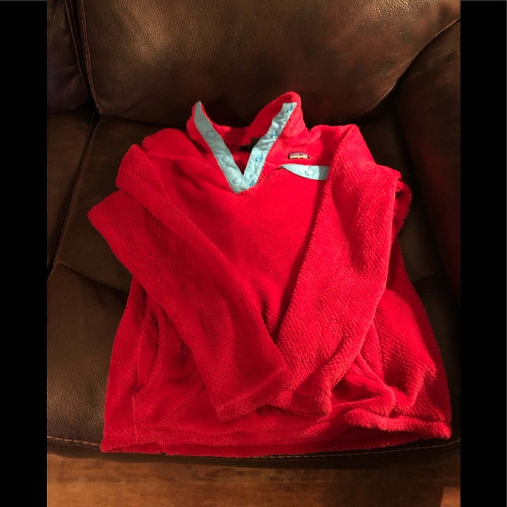 Patagonia kids size 12 pinkish reddish turquoise